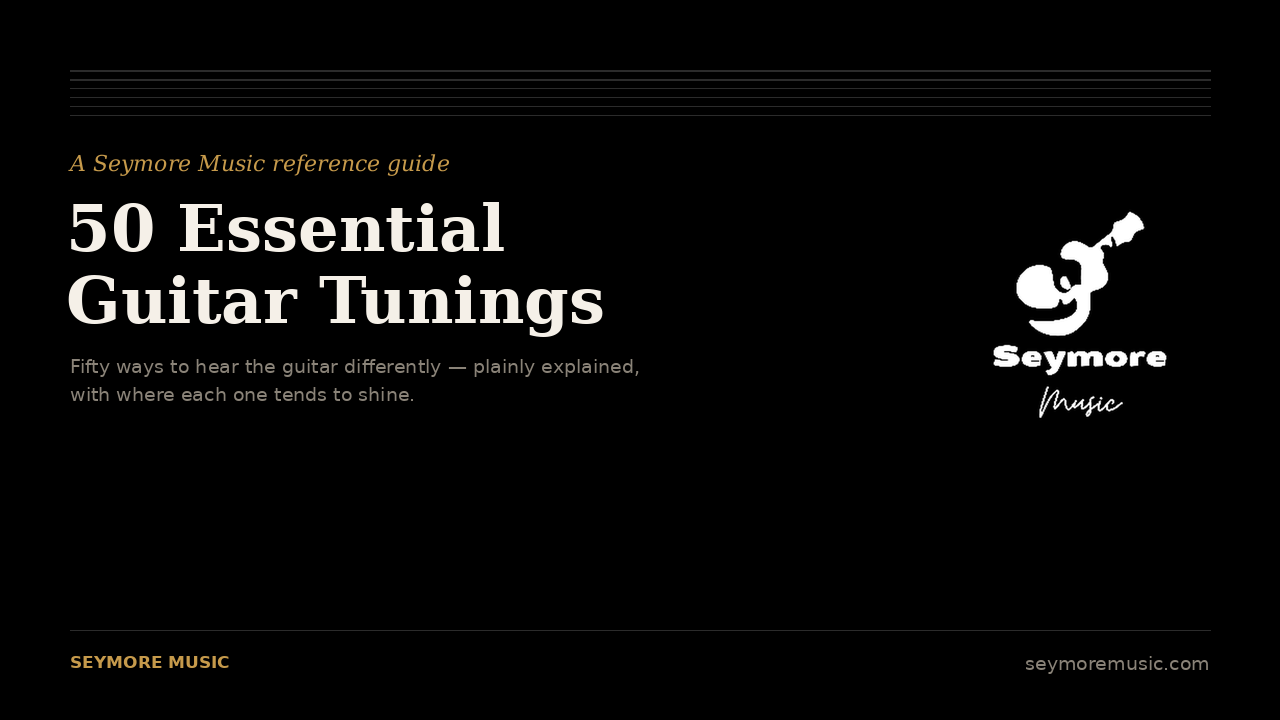 50 Essential Guitar Tunings PDF guide