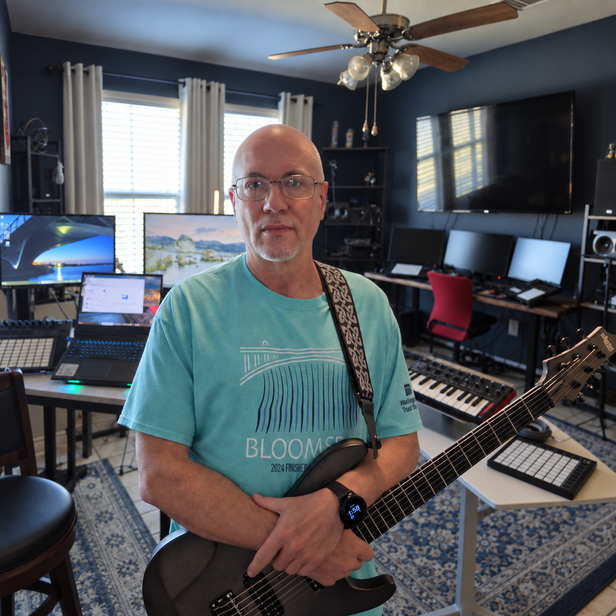 Seymore Music home studio in Princeton, Texas